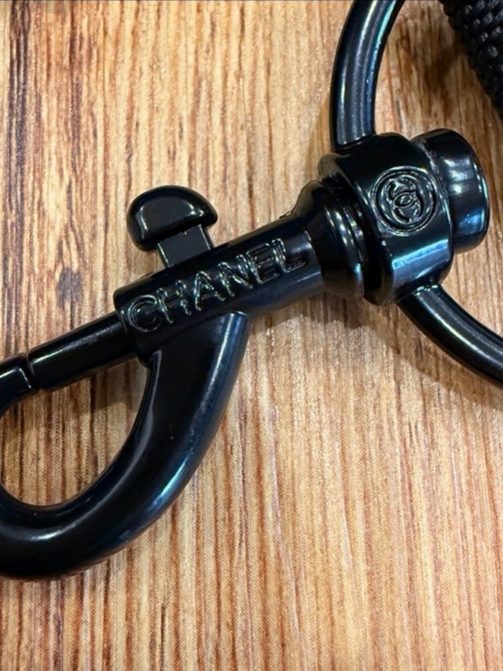 CHANEL GWP Black Duffel Bag with White CC Logo - Picture 11 of 11
